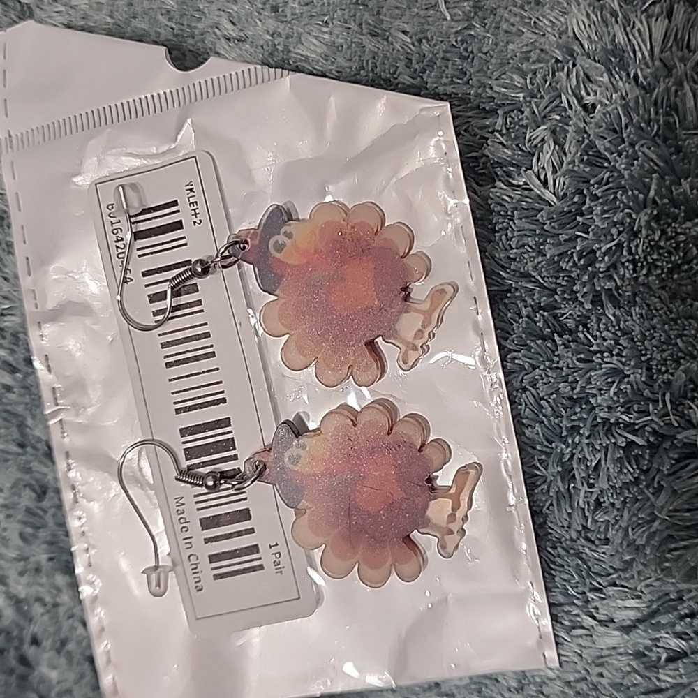Small Turkey Earings